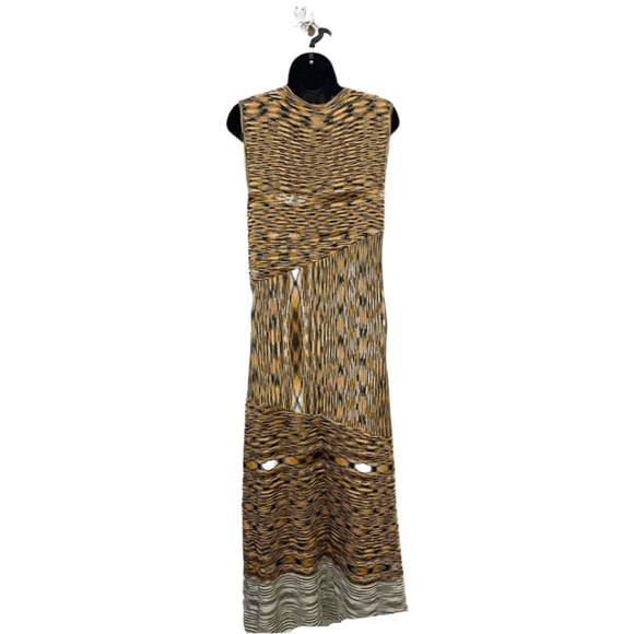 Missoni Milano Women's BlackMulticolor AnimalPrint WoolBlendDress Sz 48/10 NWT - Picture 2 of 10